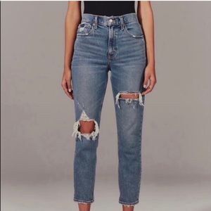 Abercrombie and Fitch High Rise Mom Jean